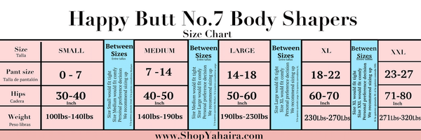 Capri Happy Butt No.7 - Double Layer Waistband Body Shaper Nude - YAHAIRA