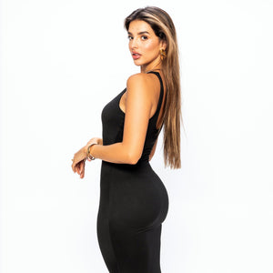 CONTOUR MIDI DRESS SLEEVELESS - YAHAIRA