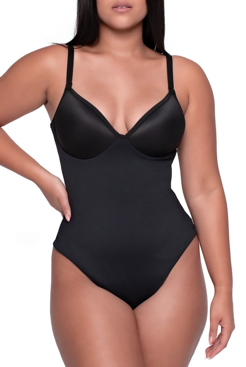CUPPED FULL BODYSUIT TRIPLE TUMMY LAYER - YAHAIRA