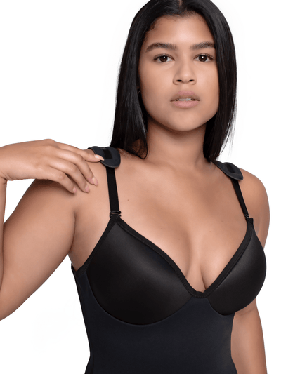 CUPPED FULL BODYSUIT TRIPLE TUMMY LAYER