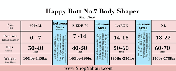 Happy Butt N°7 Single Tummy Layer - YAHAIRA