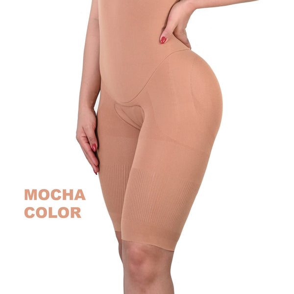 HAPPY BUTT No.7 BODYSUIT DOUBLE TUMMY LAYER ABOVE KNEE - YAHAIRA
