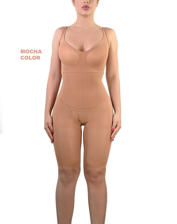 HAPPY BUTT No.7 BODYSUIT DOUBLE TUMMY LAYER ABOVE KNEE - YAHAIRA