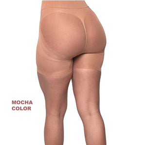 HAPPY BUTT No.7 BODYSUIT DOUBLE TUMMY LAYER SHORTS - YAHAIRA