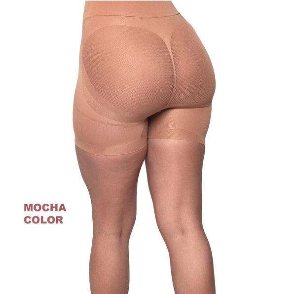 HAPPY BUTT No.7 BODYSUIT DOUBLE TUMMY LAYER SHORTS - YAHAIRA