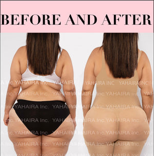 HAPPY BUTT No.7 BODYSUIT DOUBLE TUMMY LAYER SHORTS - YAHAIRA