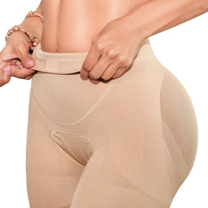HAPPY BUTT NO.7 CAPRI LOW WAIST DOUBLE TUMMY LAYER - YAHAIRA