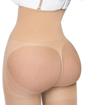 Happy Butt No.7 High Waisted Shorts Double Tummy Layer - YAHAIRA