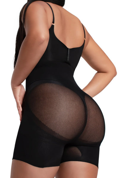 Happy Butt No.7 High Waisted Shorts Double Tummy Layer