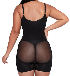 Happy Butt No.7 High Waisted Shorts Double Tummy Layer - YAHAIRA