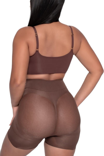 Happy Butt No.7 Low Waist Shorts Double Tummy Layer