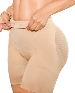 Happy Butt No.7 Low Waist Shorts Double Tummy Layer - YAHAIRA