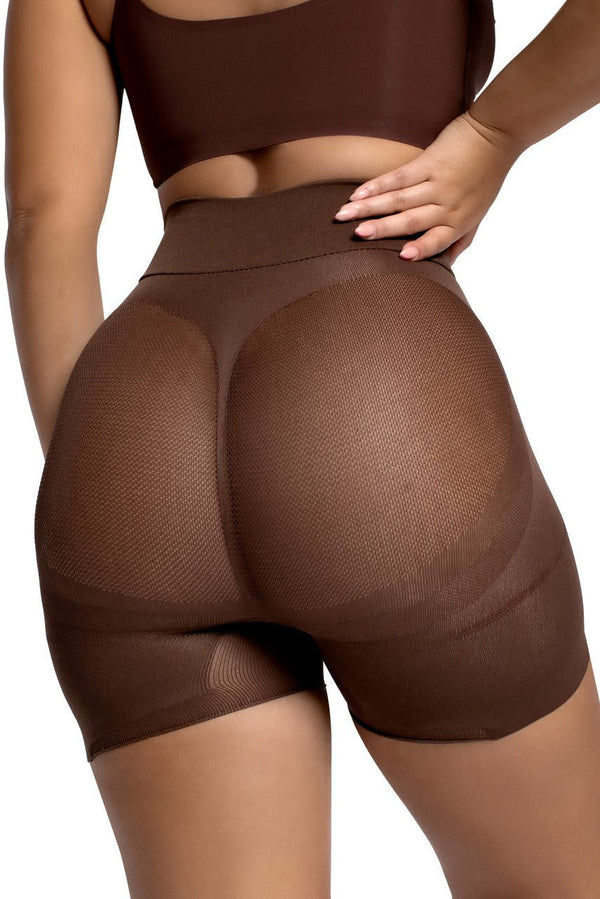Happy Butt No.7 Low Waist Shorts Double Tummy Layer - YAHAIRA