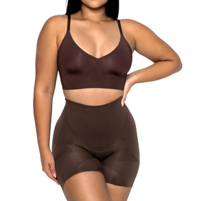 Happy Butt No.7 Low Waist Shorts Double Tummy Layer - YAHAIRA