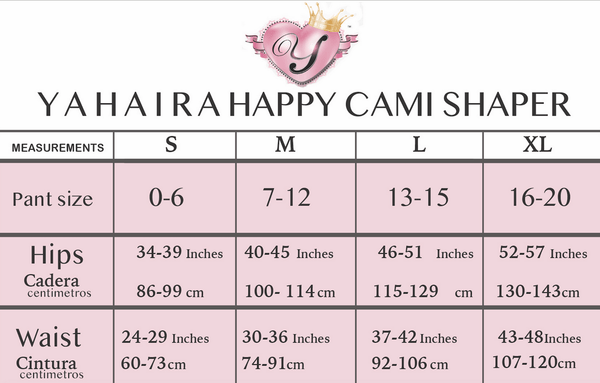 Happy Cami Shaper Bodysuit Short Sleeves - YAHAIRA