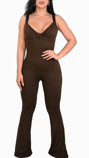 Heart Shaped Cut Out SCULPT Jumpsuit - YAHAIRA