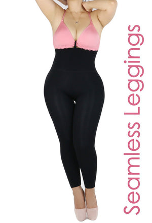 Instantly Thinner - Double Layer Waistband Leggings - YAHAIRA