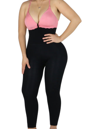 Instantly Thinner - Double Layer Waistband Leggings - YAHAIRA