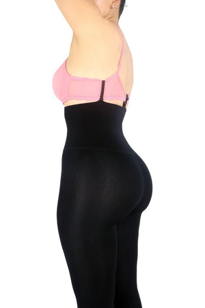 Instantly Thinner - Double Layer Waistband Leggings - YAHAIRA