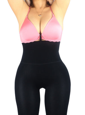 Instantly Thinner - Double Layer Waistband Leggings - YAHAIRA