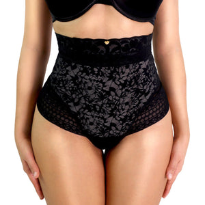 LACE HIGH WAISTED PANTY TRIPLE TUMMY LAYER - YAHAIRA