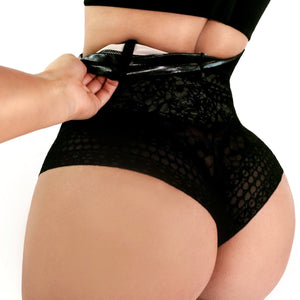 LACE HIGH WAISTED PANTY TRIPLE TUMMY LAYER - YAHAIRA