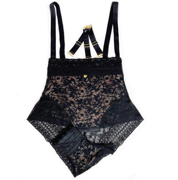 LACE PANTY SHAPER TRIPLE TUMMY LAYER - YAHAIRA