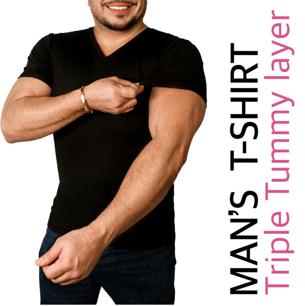 MEN'S T SHIRT CAMI SHAPER - YAHAIRA