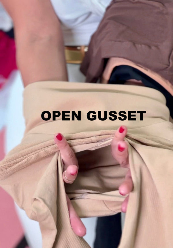 OPEN BUST HAPPY BUTT NO.7 ABOVE THE KNEE - YAHAIRA