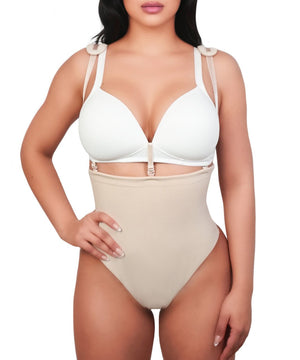 PANTY HIGH WAIST DOUBLE TUMMY LAYER WITH STRAPS - YAHAIRA
