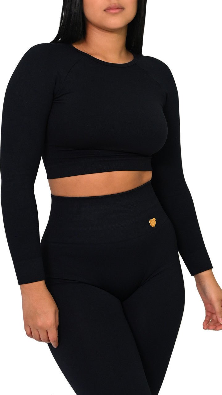 SHAPING LEGGINGS DOUBLE TUMMY LONG SLEEVE - YAHAIRA