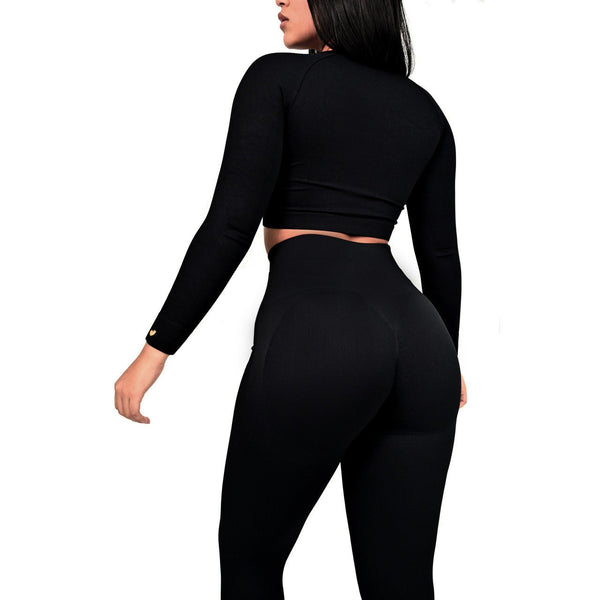 SHAPING LEGGINGS DOUBLE TUMMY LONG SLEEVE - YAHAIRA