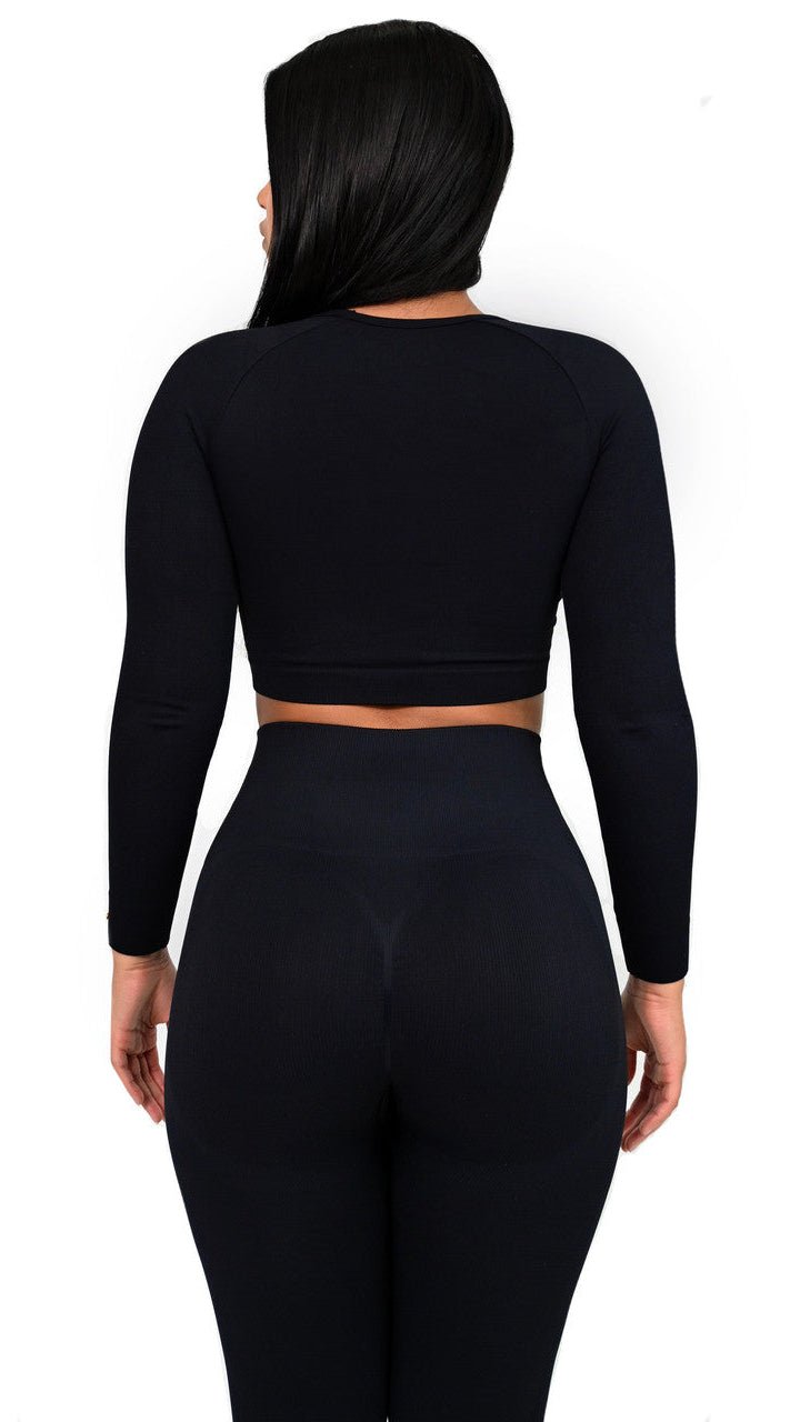 SHAPING LEGGINGS DOUBLE TUMMY LONG SLEEVE - YAHAIRA