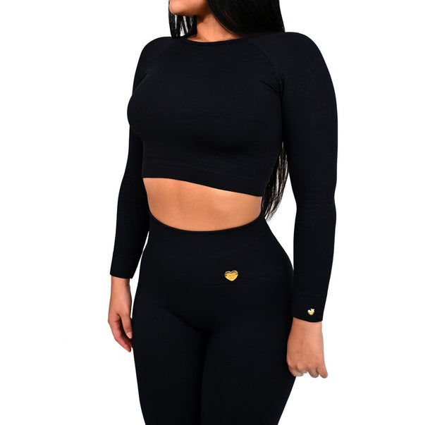 SHAPING LEGGINGS DOUBLE TUMMY LONG SLEEVE - YAHAIRA
