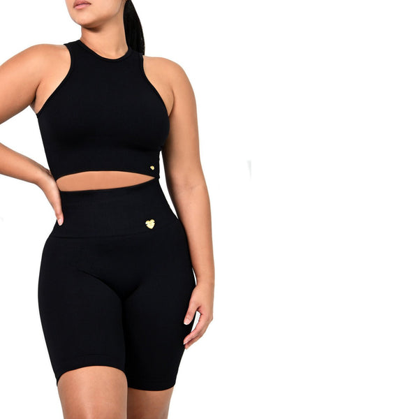 SHAPING SHORTS DOUBLE TUMMY TANK TOP SET - YAHAIRA