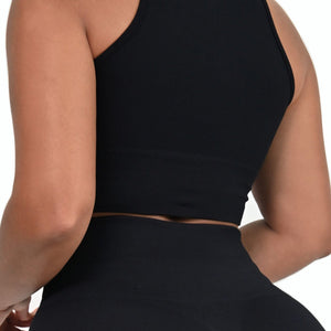 SHAPING SHORTS DOUBLE TUMMY TANK TOP SET - YAHAIRA