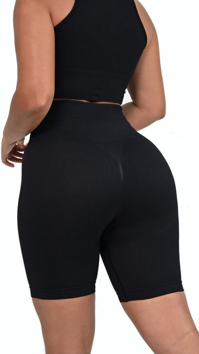 SHAPING SHORTS DOUBLE TUMMY TANK TOP SET