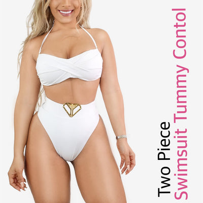 SWIMSUIT HIGH WAIST TUMMY CONTROL SET