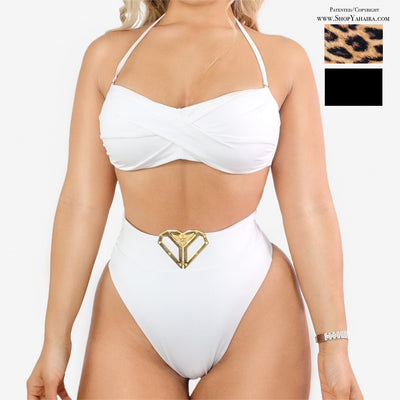 SWIMSUIT HIGH WAIST TUMMY CONTROL SET