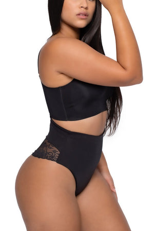 THONG PANTY LACE DOUBLE TUMMY LAYER - YAHAIRA