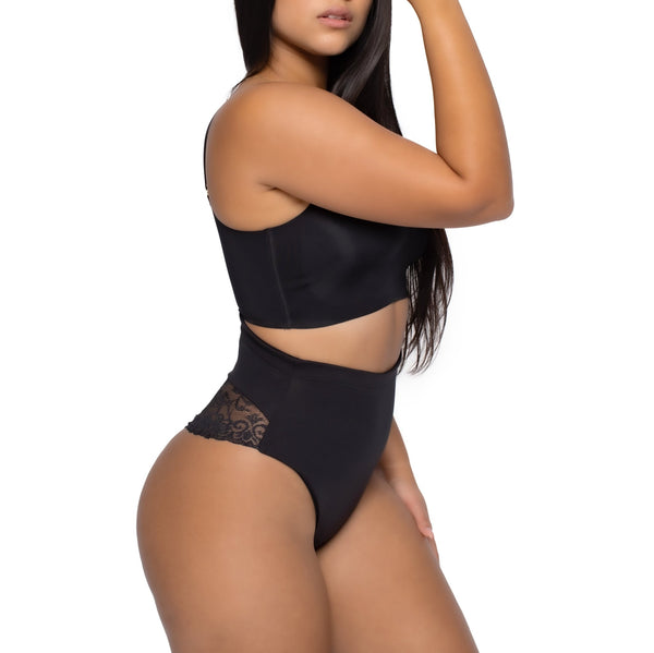 THONG PANTY LACE DOUBLE TUMMY LAYER - YAHAIRA