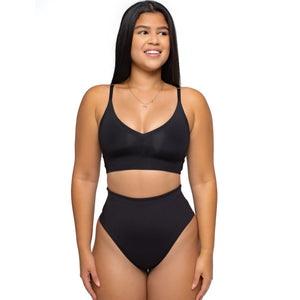 THONG PANTY LACE DOUBLE TUMMY LAYER - YAHAIRA