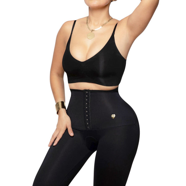 WAIST CINCHER ABOVE THE KNEE GYMWEAR - YAHAIRA